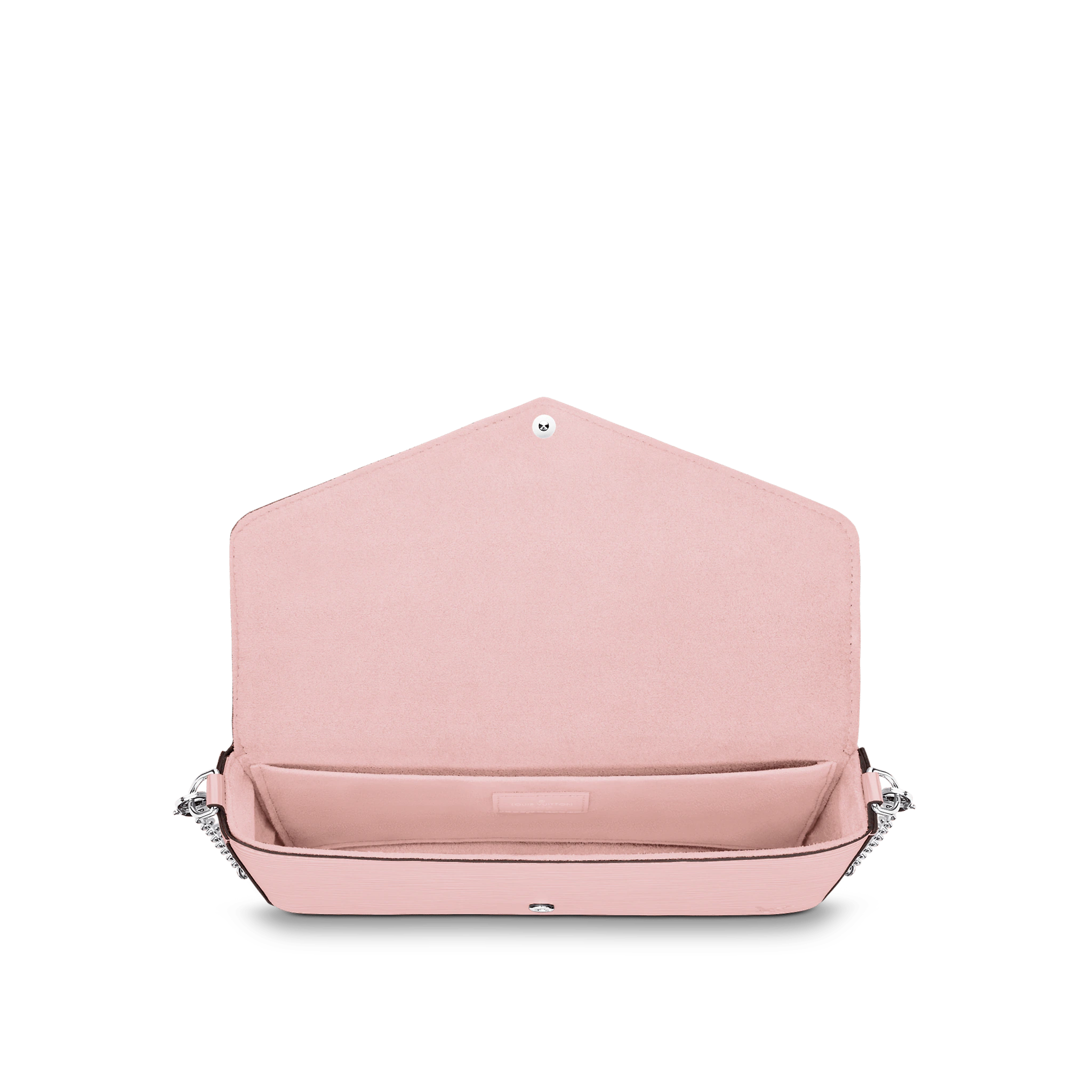 LOUIS VUITTON FÉLICIE POCHETTE BAG EPI GRAINED COWHIDE LEATHER PINK M62467_2 LOUIS VUITTON FELICIE POCHETTE BAG EPI GRAINED COWHIDE LEATHER PINK M62467 2