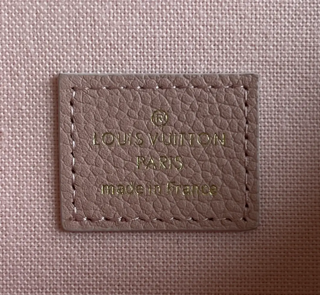 LOUIS VUITTON FÉLICIE POCHETTE BAG SUPPLE GRAINED COWHIDE LEATHER PINK M67856_9 LOUIS VUITTON FELICIE POCHETTE BAG SUPPLE GRAINED COWHIDE LEATHER PINK M67856 9