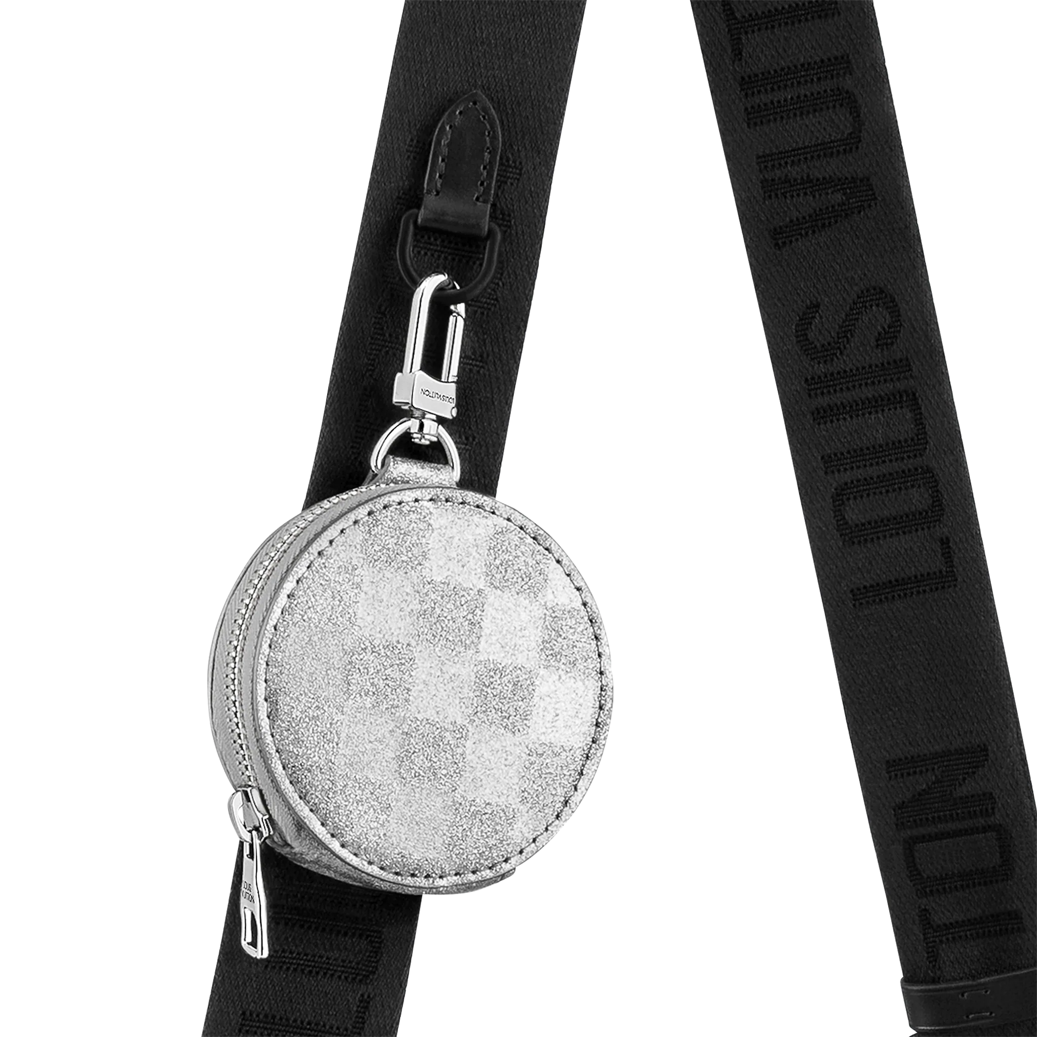 LOUIS VUITTON IN THE LOOP TRIO POUCH BAG DAMIER GLITTER LEATHER M59682_4 LOUIS VUITTON IN THE LOOP TRIO POUCH BAG DAMIER GLITTER LEATHER M59682 4