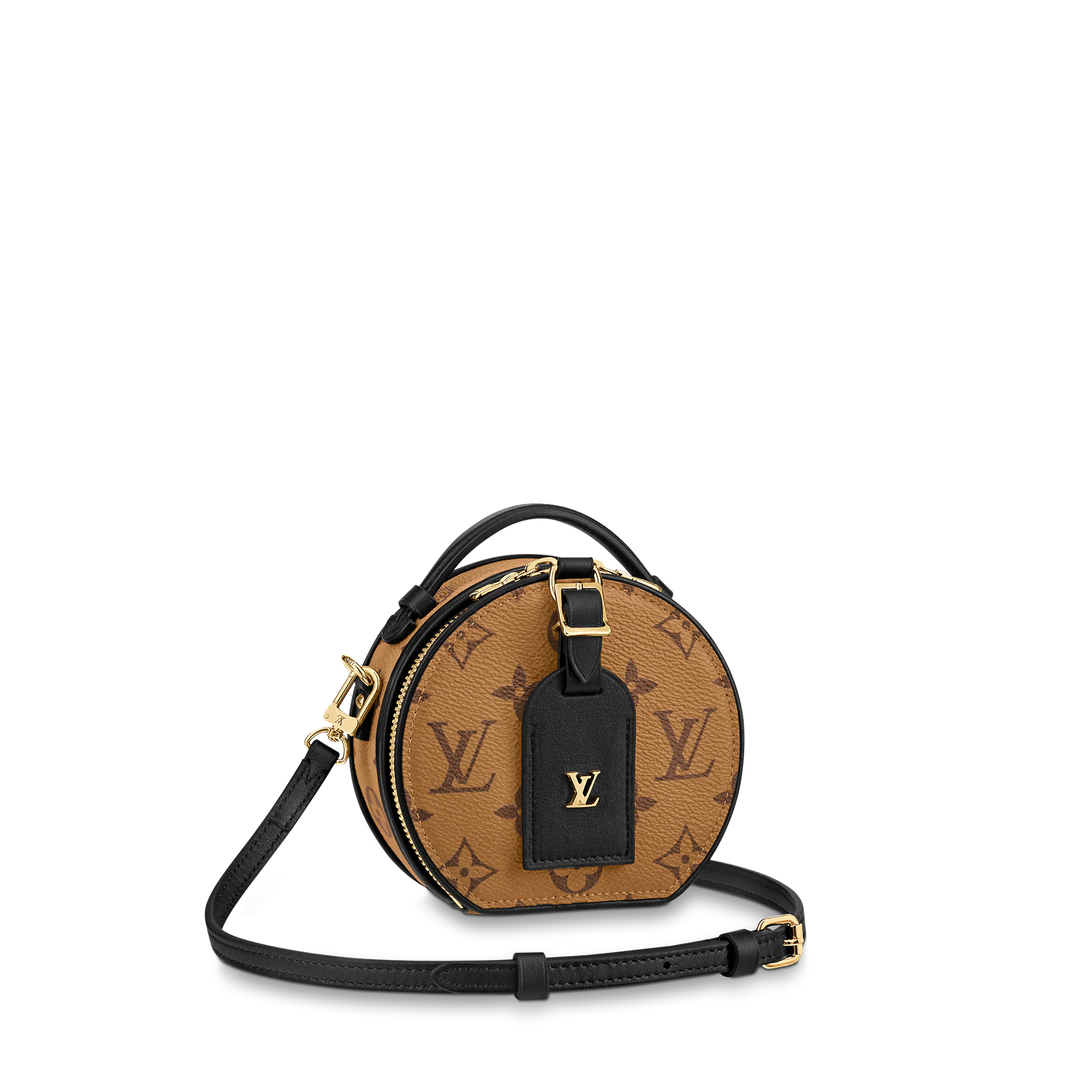 LOUIS VUITTON MINI BOÎTE CHAPEAU BAG MONOGRAM REVERSE COATED CANVAS M68276 LOUIS VUITTON MINI BOITE CHAPEAU BAG MONOGRAM REVERSE COATED CANVAS M68276