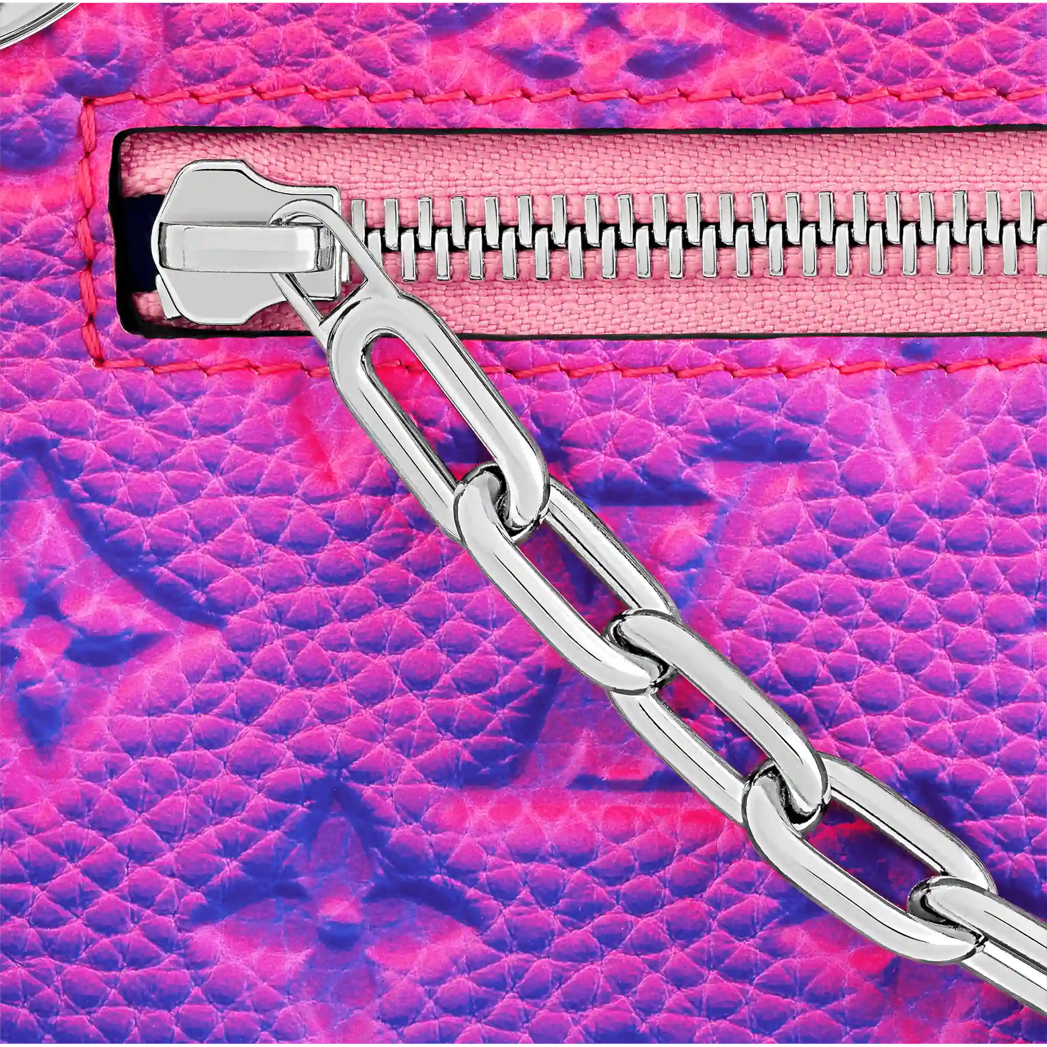 LOUIS VUITTON MINI SOFT TRUNK BAG COWHIDE LEATHER PINK M81219_4 LOUIS VUITTON MINI SOFT TRUNK BAG COWHIDE LEATHER PINK M81219 4