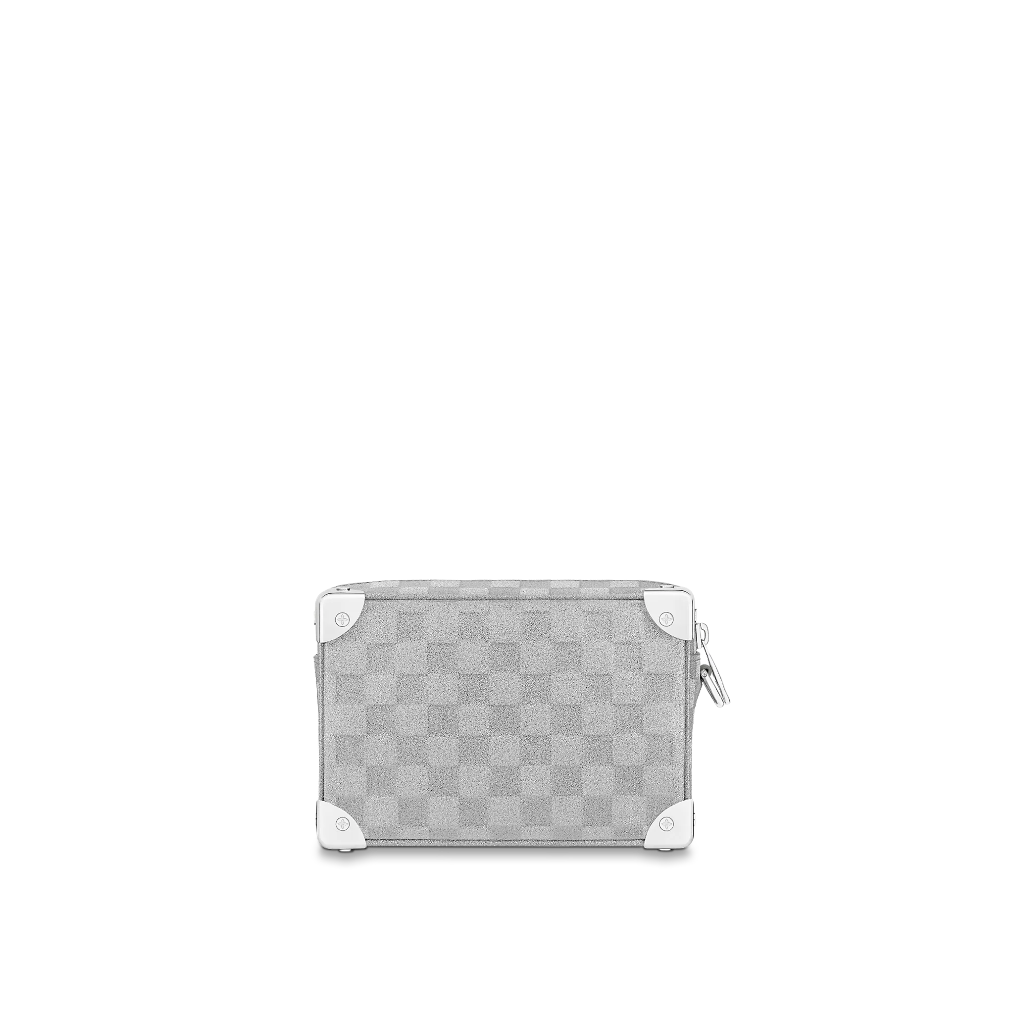 LOUIS VUITTON MINI SOFT TRUNK BAG COWHIDE LEATHER SILVER M59726_3 LOUIS VUITTON MINI SOFT TRUNK BAG COWHIDE LEATHER SILVER M59726 3