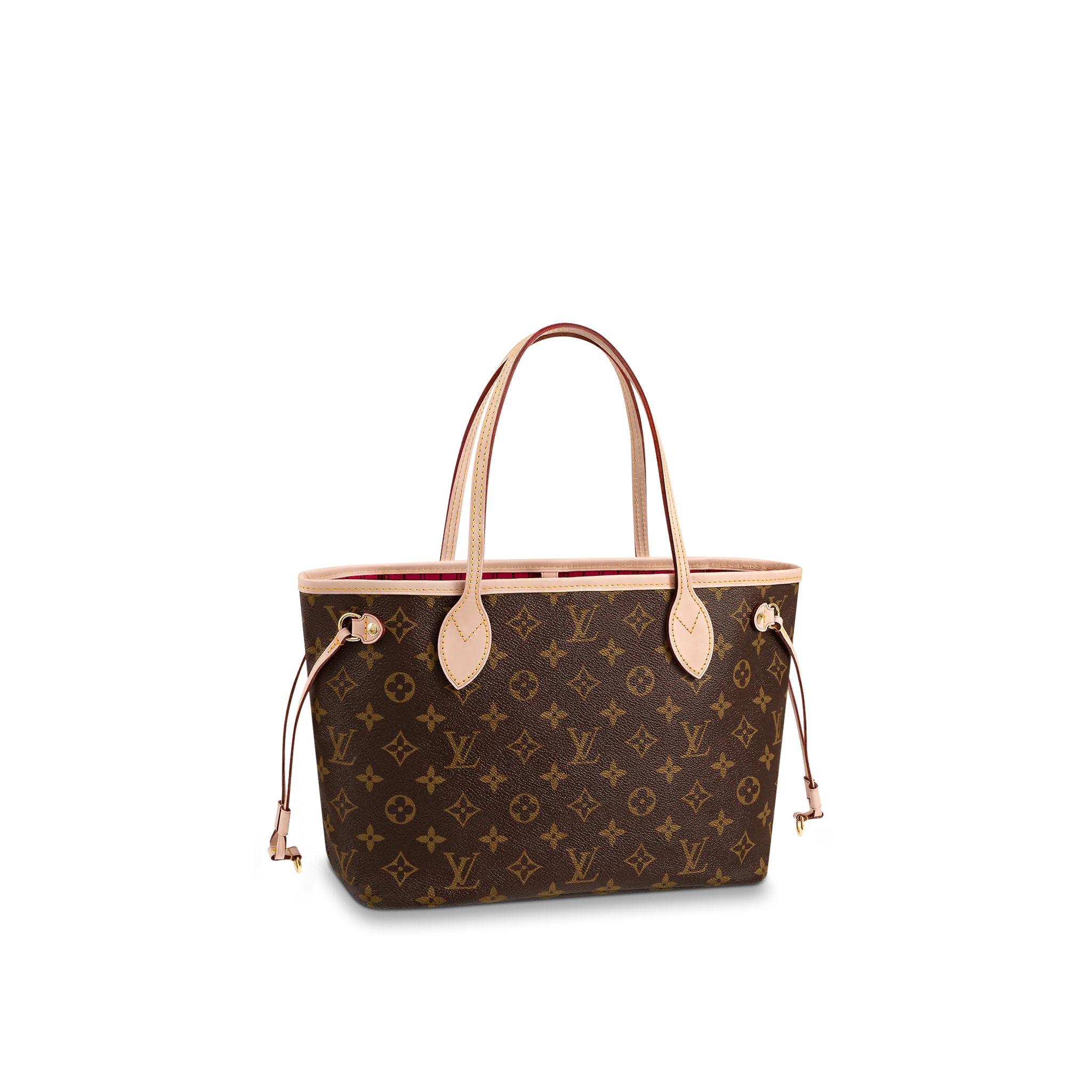 LOUIS VUITTON NEVERFULL PM TOTE BAG MONOGRAM COATED CANVAS M41245 LOUIS VUITTON NEVERFULL PM TOTE BAG MONOGRAM COATED CANVAS M41245