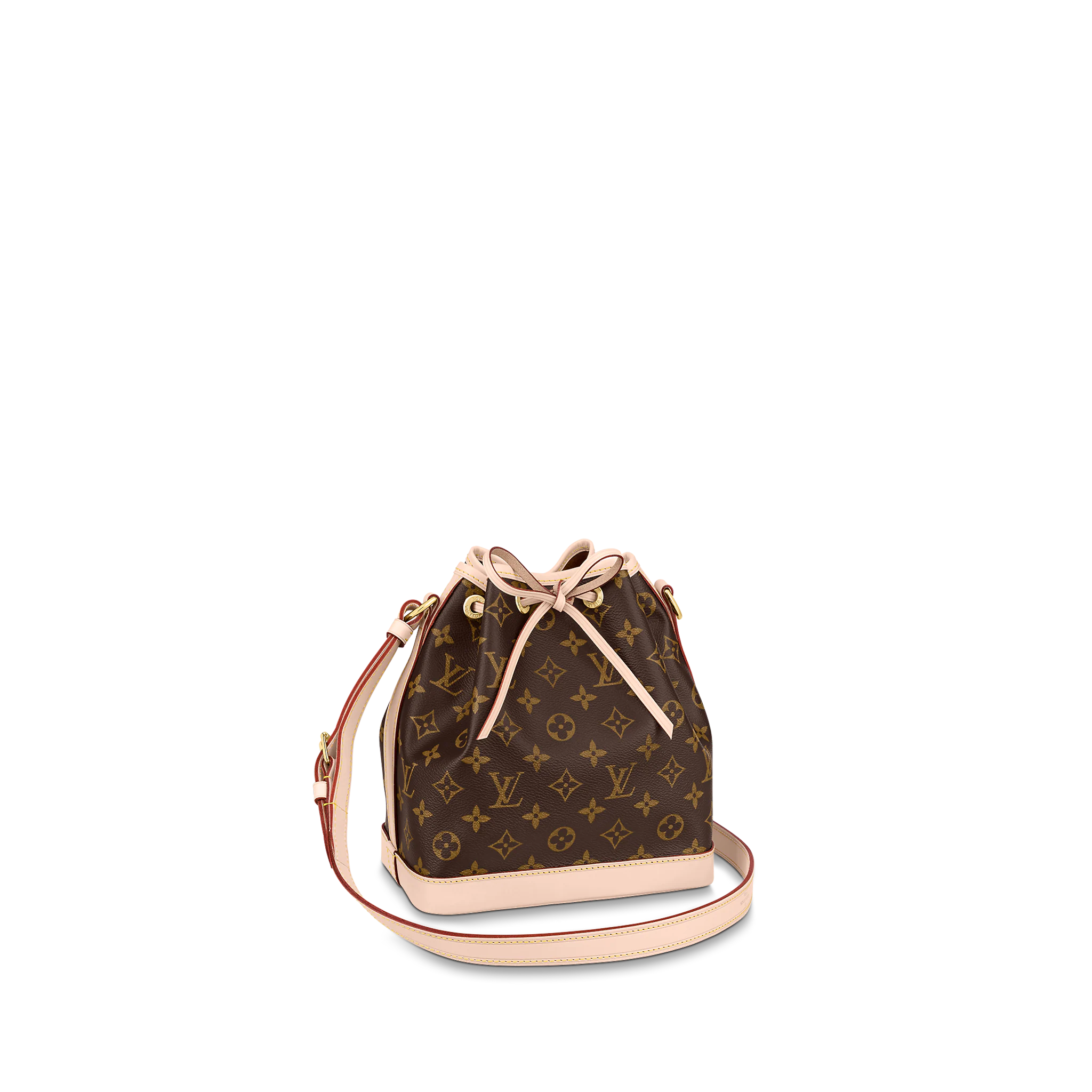 LOUIS VUITTON NOÉ BB BUCKET BAG MONOGRAM COATED CANVAS M40817 LOUIS VUITTON NOE BB BUCKET BAG MONOGRAM COATED CANVAS M40817