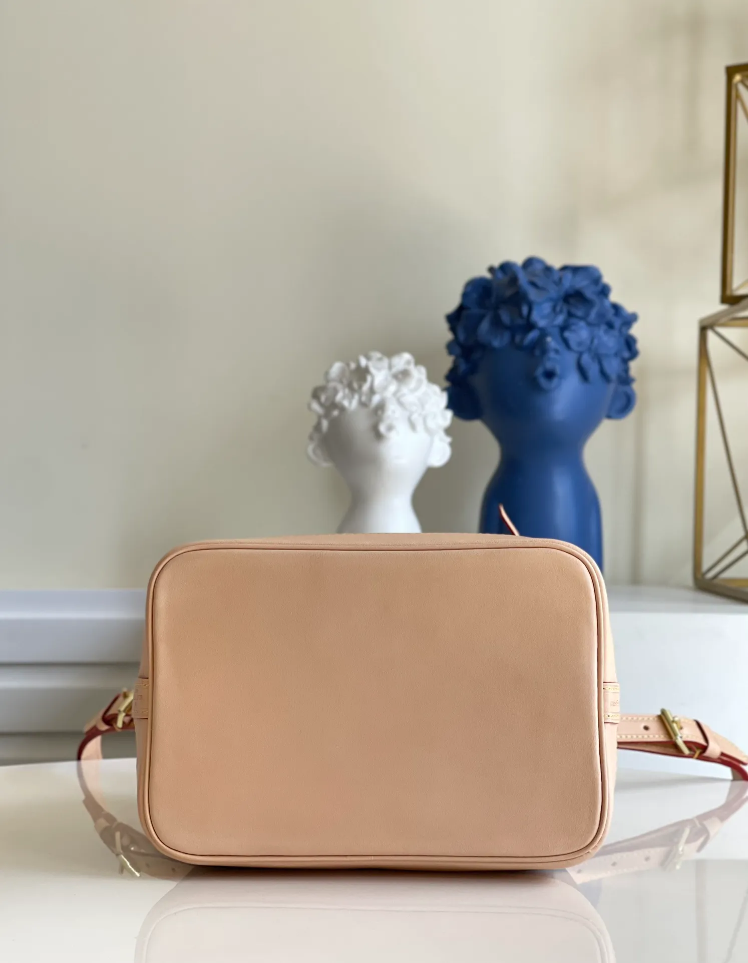 LOUIS VUITTON NOÉ BB BUCKET BAG MONOGRAM COATED CANVAS M40817_5 LOUIS VUITTON NOE BB BUCKET BAG MONOGRAM COATED CANVAS M40817 5