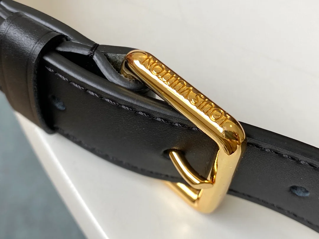 LOUIS VUITTON ODÉON PM SHOULDER BAG MONOGRAM COATED CANVAS BLACK M45353_8 LOUIS VUITTON ODEON PM SHOULDER BAG MONOGRAM COATED CANVAS BLACK M45353 8