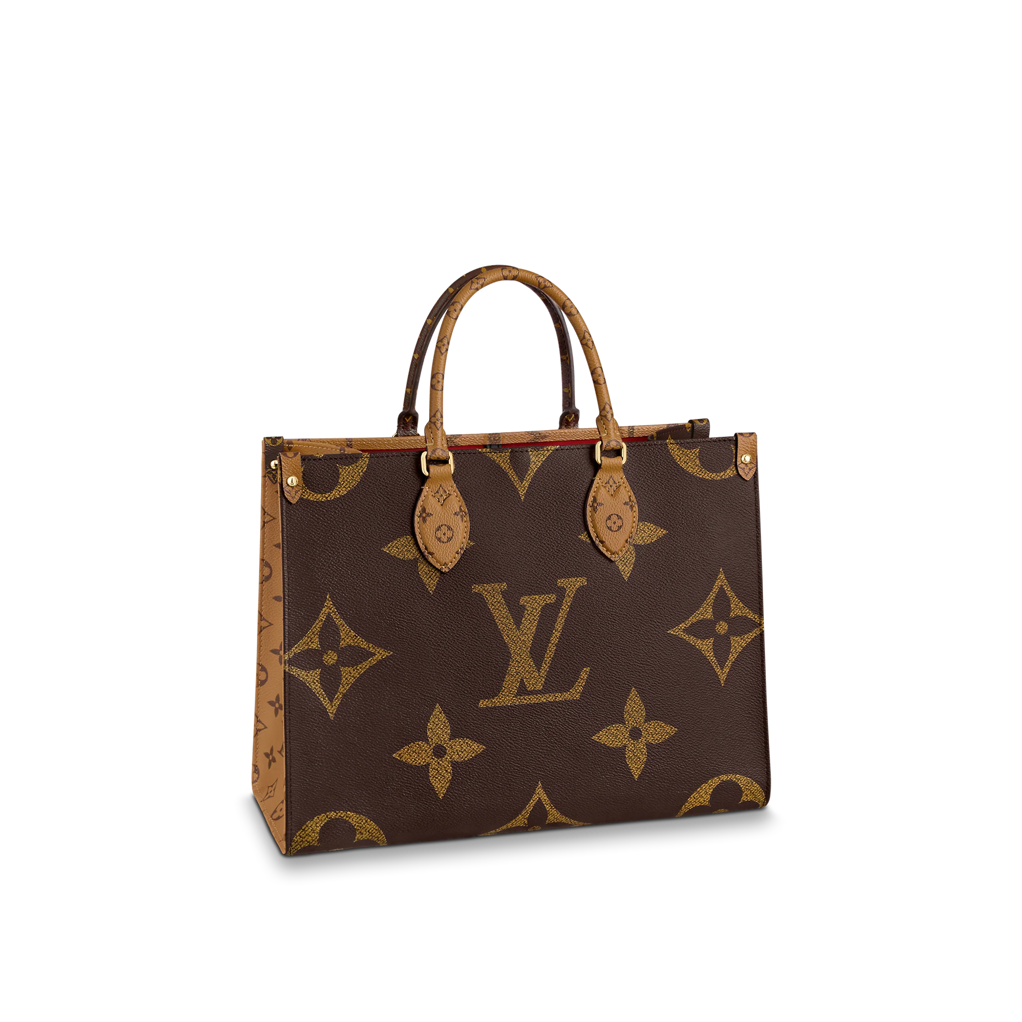 LOUIS VUITTON ONTHEGO MM BAG MONOGRAM REVERSE COATED CANVAS M45321 LOUIS VUITTON ONTHEGO MM BAG MONOGRAM REVERSE COATED CANVAS M45321