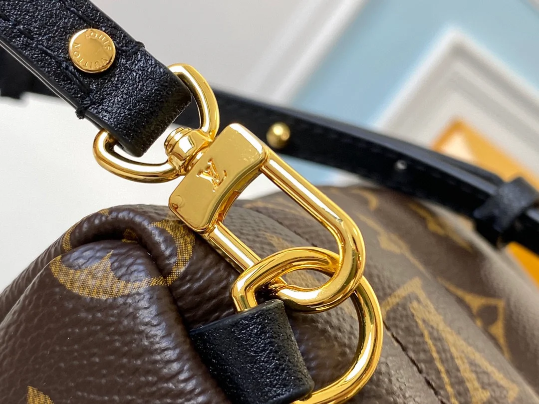 LOUIS VUITTON PALM SPRINGS MINI BACKPACK MONOGRAM COATED CANVAS M44873_8 LOUIS VUITTON PALM SPRINGS MINI BACKPACK MONOGRAM COATED CANVAS M44873 8