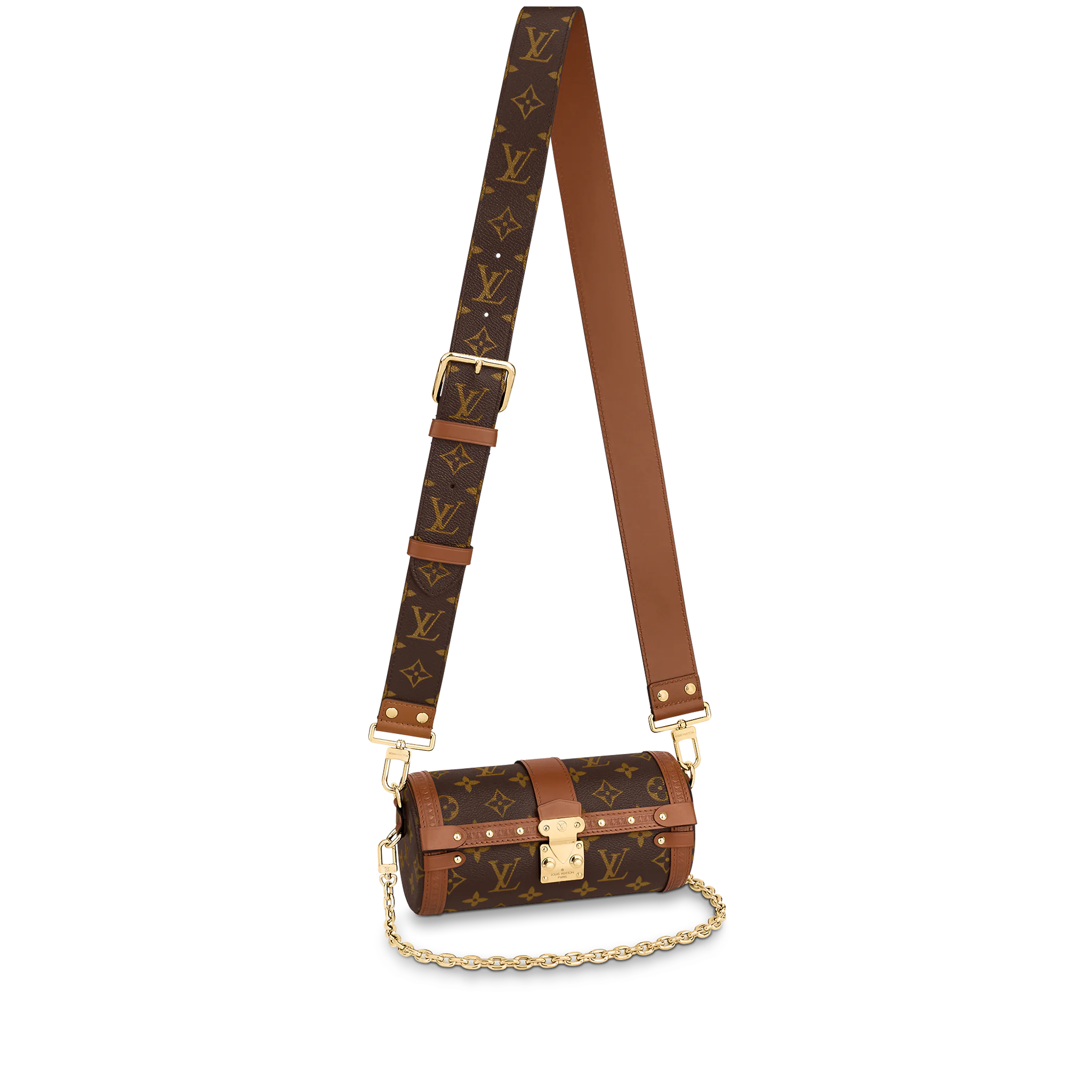 LOUIS VUITTON PAPILLON TRUNK HANDBAG MONOGRAM COATED CANVAS M57835 LOUIS VUITTON PAPILLON TRUNK HANDBAG MONOGRAM COATED CANVAS M57835