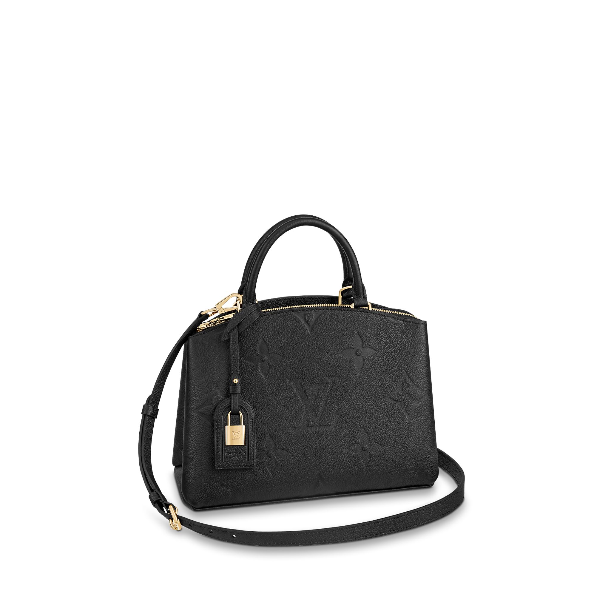 LOUIS VUITTON PETIT PALAIS HANDBAG GRAINED COWHIDE LEATHER BLACK M58916 LOUIS VUITTON PETIT PALAIS HANDBAG GRAINED COWHIDE LEATHER BLACK M58916