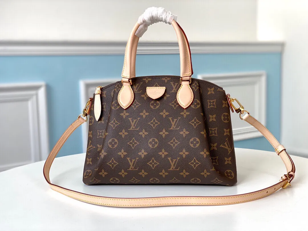 LOUIS VUITTON RIVOLI MM HANDBAG MONOGRAM COATED CANVAS M44546_1 LOUIS VUITTON RIVOLI MM HANDBAG MONOGRAM COATED CANVAS M44546 1