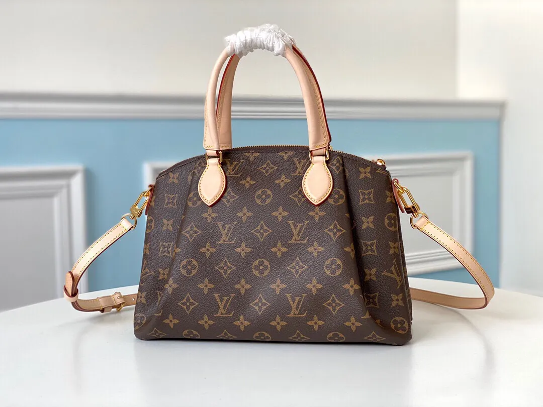 LOUIS VUITTON RIVOLI PM HANDBAG MONOGRAM COATED CANVAS M44543_3 LOUIS VUITTON RIVOLI PM HANDBAG MONOGRAM COATED CANVAS M44543 3