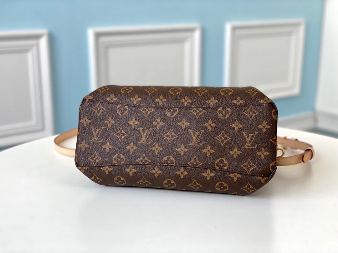 LOUIS VUITTON RIVOLI PM HANDBAG MONOGRAM COATED CANVAS M44543_4 LOUIS VUITTON RIVOLI PM HANDBAG MONOGRAM COATED CANVAS M44543 4