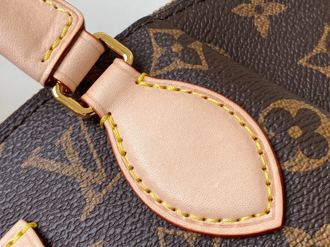 LOUIS VUITTON RIVOLI PM HANDBAG MONOGRAM COATED CANVAS M44543_7 LOUIS VUITTON RIVOLI PM HANDBAG MONOGRAM COATED CANVAS M44543 7