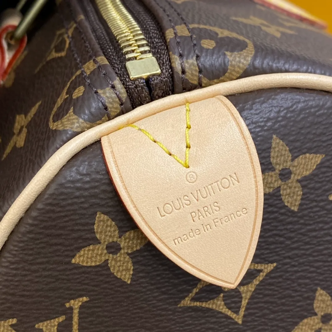 LOUIS VUITTON SPEEDY 30 MONOGRAM COATED CANVAS M41108_06 LOUIS VUITTON SPEEDY 30 MONOGRAM COATED CANVAS M41108 06