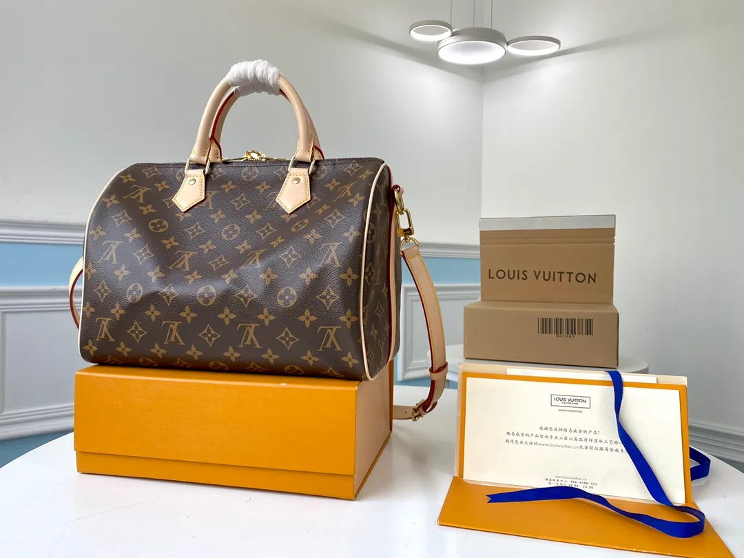 LOUIS VUITTON SPEEDY 40 BAG MONOGRAM COATED CANVAS M41106_3 LOUIS VUITTON SPEEDY 40 BAG MONOGRAM COATED CANVAS M41106 3
