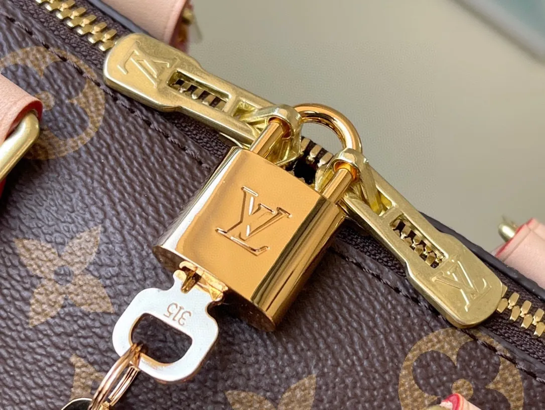 LOUIS VUITTON SPEEDY BANDOULIÈRE 20 HANDBAG MONOGRAM COATED CANVAS BLACK M45957_8 LOUIS VUITTON SPEEDY BANDOULIERE 20 HANDBAG MONOGRAM COATED CANVAS BLACK M45957 8