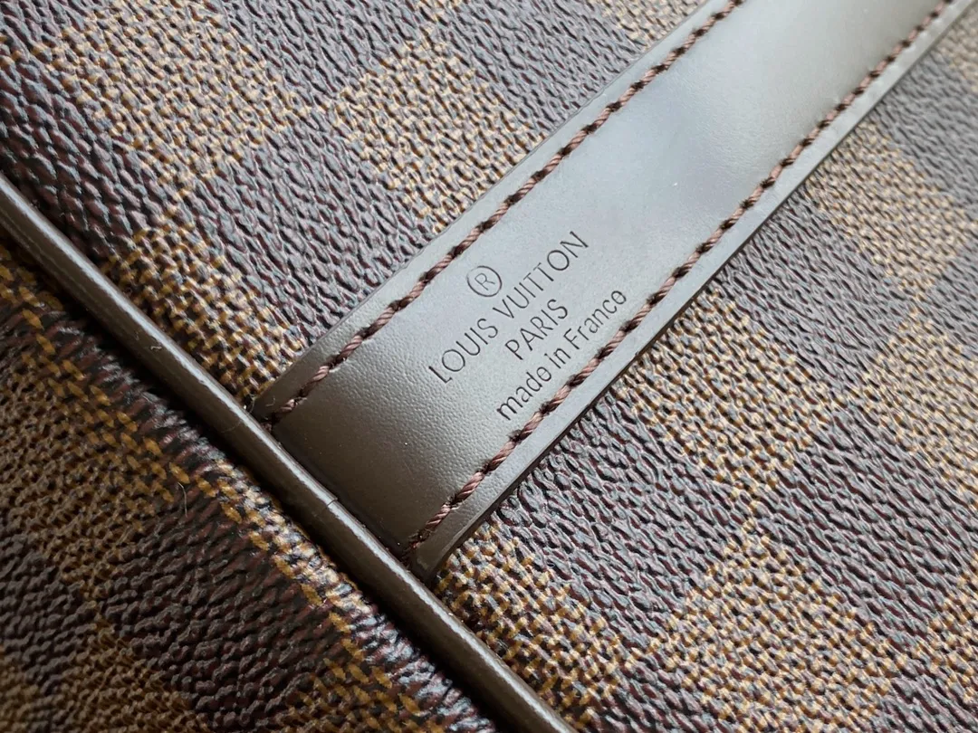 LOUIS VUITTON SPEEDY BANDOULIÈRE 25 HANDBAG DAMIER EBENE COATED CANVAS N41368_7 LOUIS VUITTON SPEEDY BANDOULIERE 25 HANDBAG DAMIER EBENE COATED CANVAS N41368 7